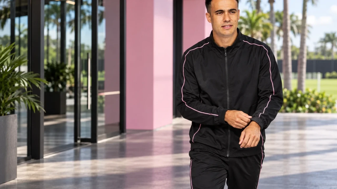 Sergio Reguilón bước vào khu tập luyện của Inter Miami