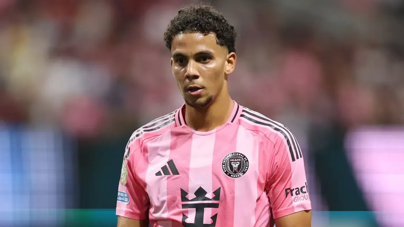 Chân dung Ian Fray trong màu áo Inter Miami