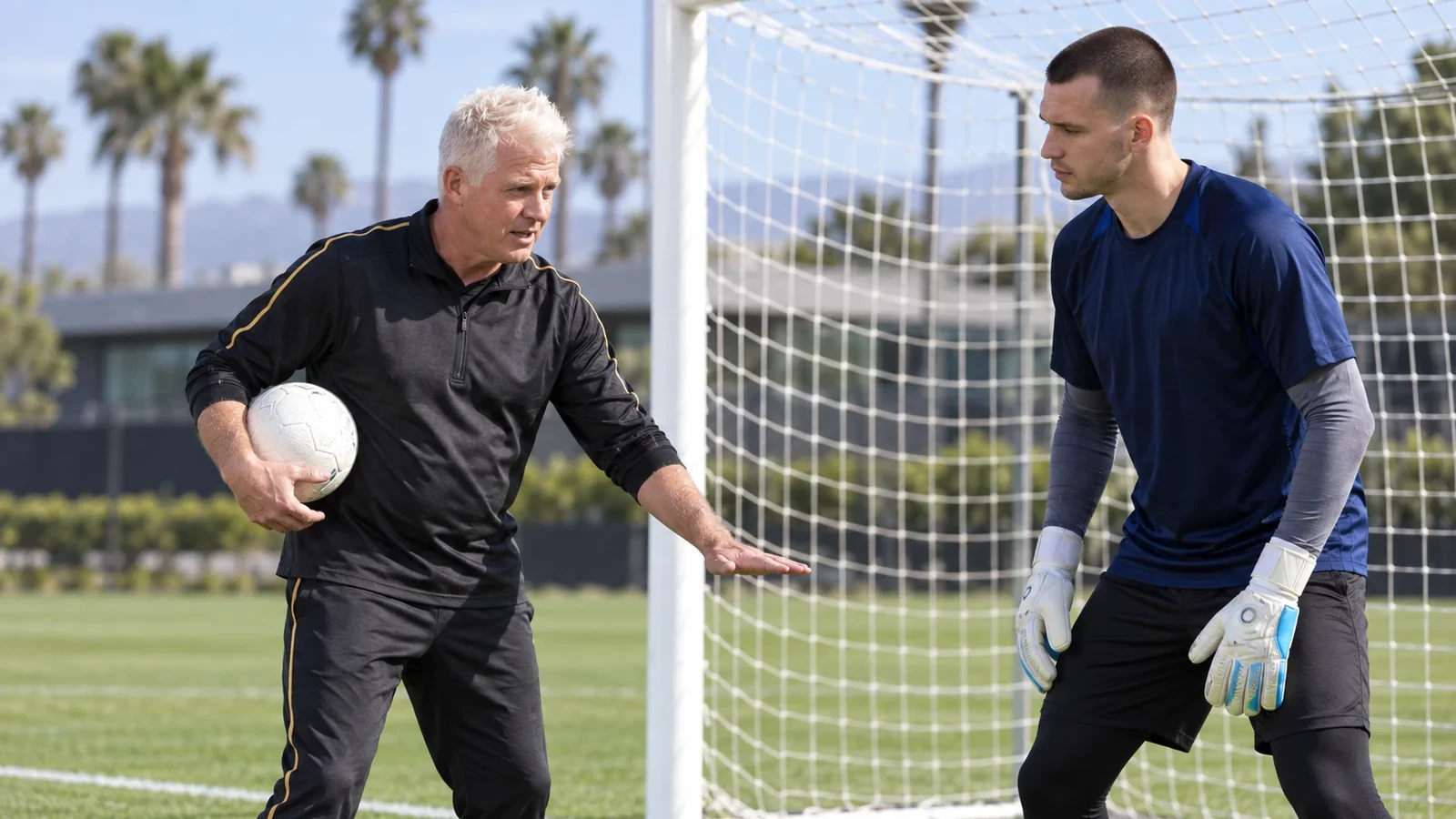 Kevin Hartman hướng dẫn vị trí xuất phát cho thủ môn LA Galaxy
