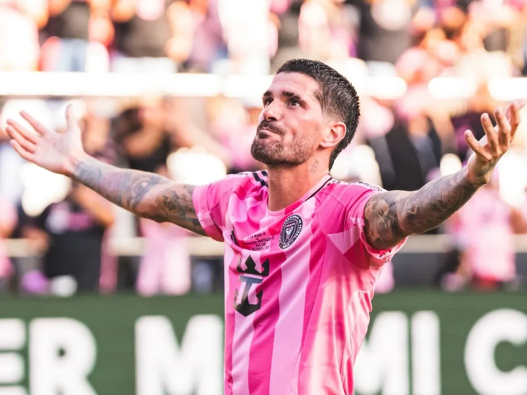 Rodrigo De Paul trong màu áo hồng của Inter Miami