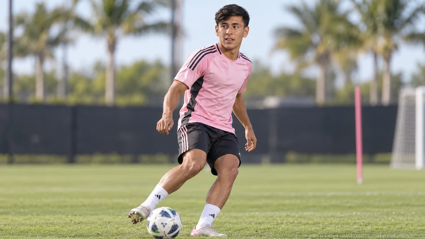 Santiago Morales ăn mừng sau khoảnh khắc đáng nhớ cùng Inter Miami